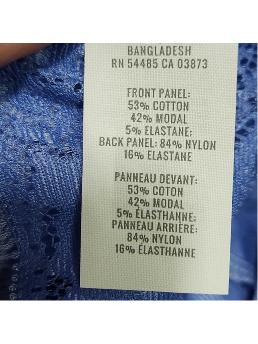 Aerie Blue Lace Bralette Bra Size Small - Picture 5 of 5